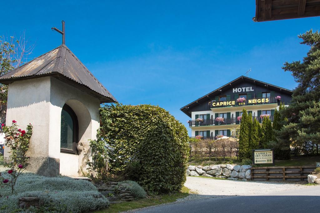 Hotel Le Caprice Des Neiges Combloux Εξωτερικό φωτογραφία