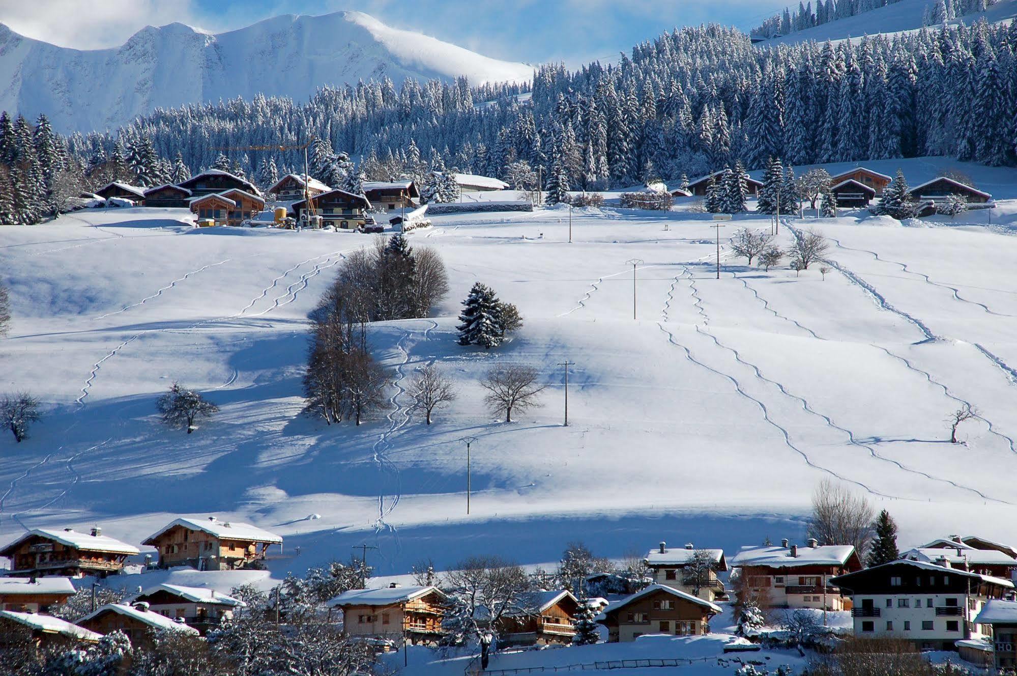 Hotel Le Caprice Des Neiges Combloux Εξωτερικό φωτογραφία